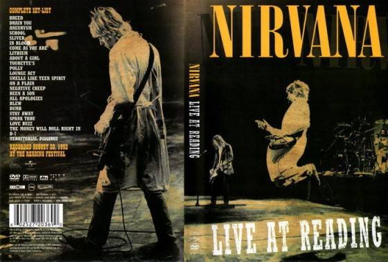 nirvana live at reading 1992