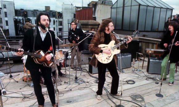 Beatles concierto azotea video