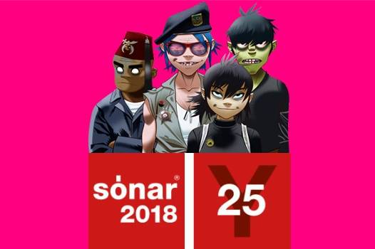 confirmaciones sonar festival 2018 gorillaz