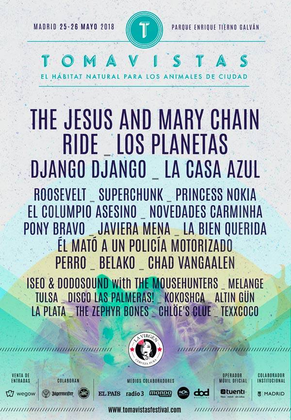 cartel completo tomavistas festival 2018
