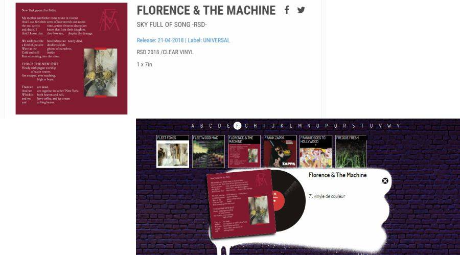 nueva cancion florence + the machine sky full of song