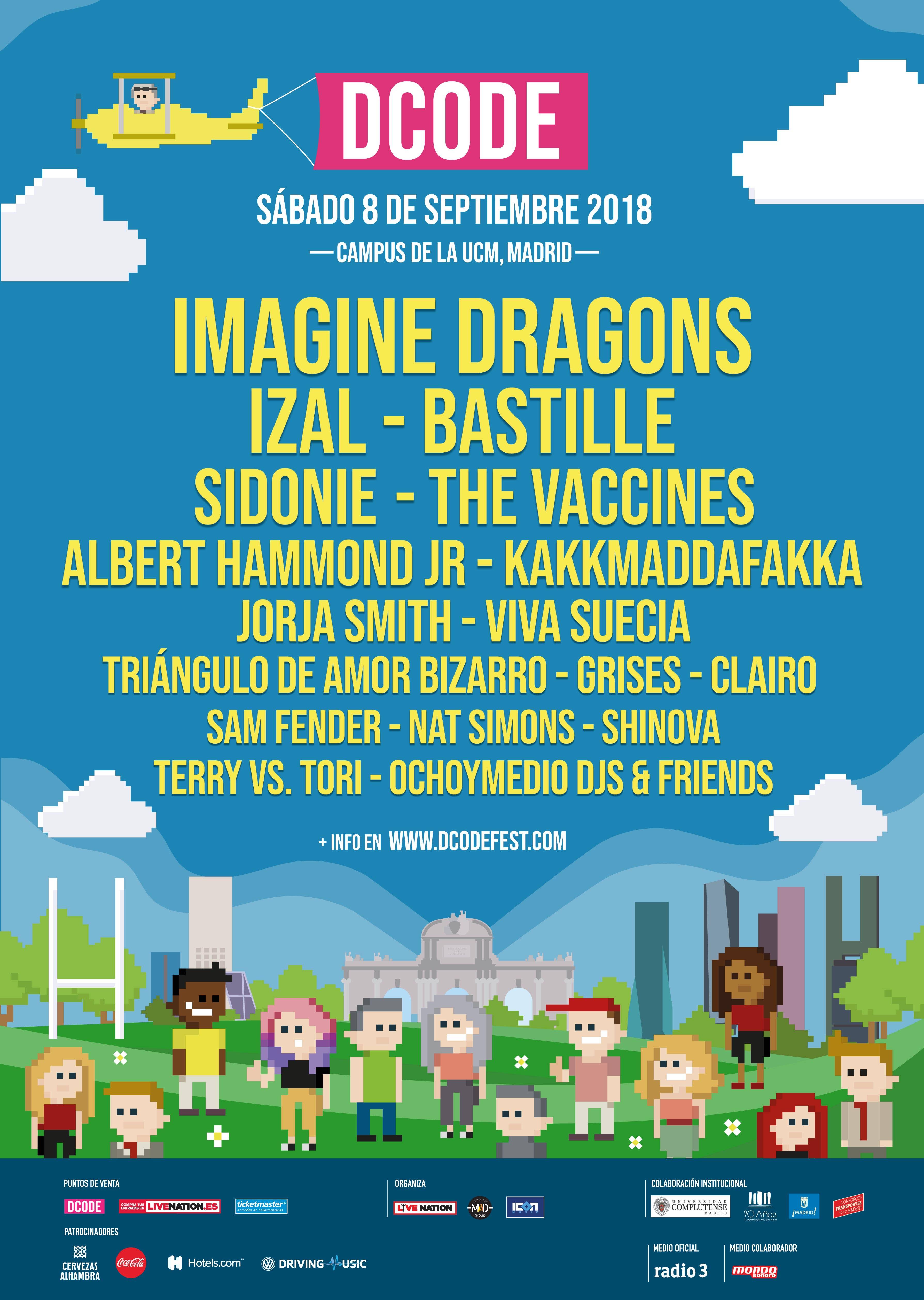 cartel completo dcode festival madrid
