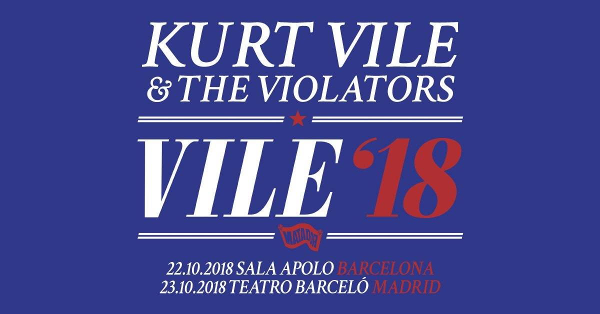 conciertos kurt vile violators madrid barcelona bime