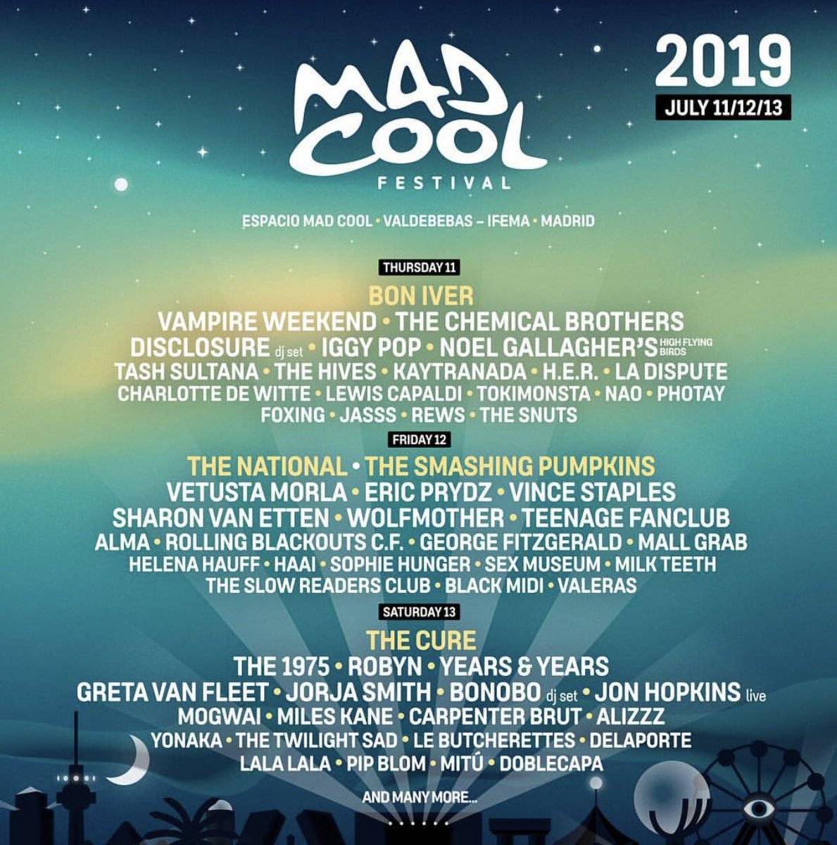cartel mad cool festival 2019