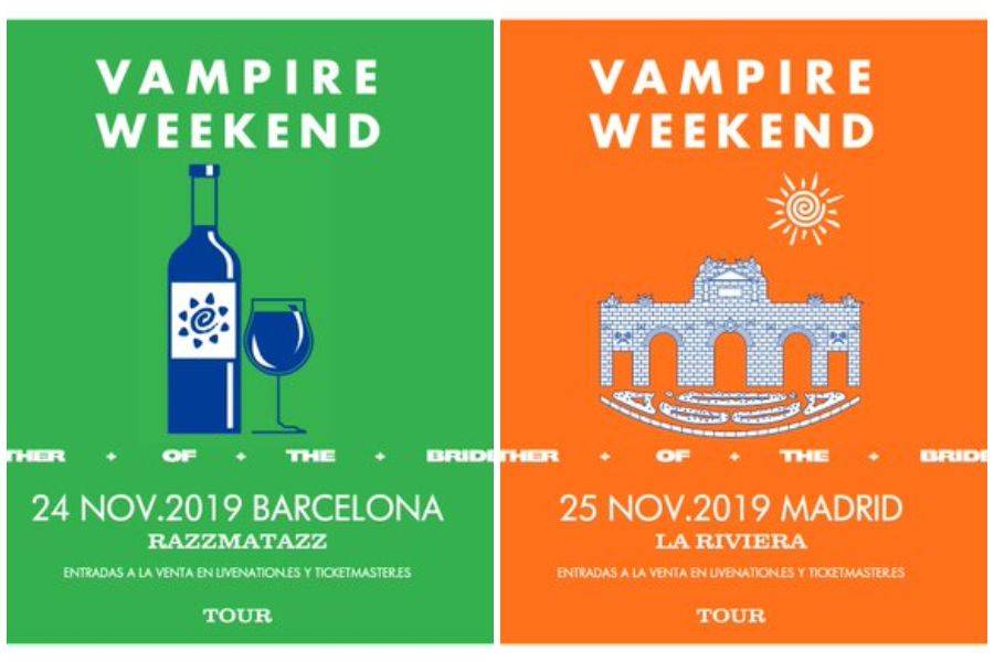 vampire weekend conciertos madrid barcelona